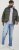 Jack & Jones BRADLEY Hoodie Light Grey Melange - Sweatshirts & hoodies - Sweatshirts/Hoodies grande taille homme