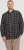 Jack & Jones JORCOZY FLANNEL CHECK SHIRT LS Black - Chemises - Chemises Grandes Tailles Hommes