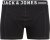 Jack & Jones SENSE Trunks 3-Pack Black - Sous-vêtements & bain - Sous-vêtements Grande Taille