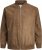 Jack & Jones ROCKY Faux Suede Bomber Jacket Brown - Vestes - Vestes Homme Grandes Tailles