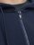 Jack & Jones BRADLEY Zip Hoodie Navy Blazer - Sweatshirts & hoodies - Sweatshirts/Hoodies grande taille homme