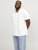 Jack & Jones Rodney Short Sleeve Polo White - Polos - Polos homme grande taille