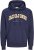Jack & Jones CALEB Hoodie Navy Blazer - Sweatshirts & hoodies - Sweatshirts/Hoodies grande taille homme