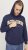 Jack & Jones CALEB Hoodie Navy Blazer - Sweatshirts & hoodies - Sweatshirts/Hoodies grande taille homme