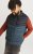 Jack & Jones SPRINT Black Blocking BODYWARMER With Collar Dark Turquoise - Vestes - Vestes Homme Grandes Tailles