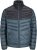 Jack & Jones SPRINT Black Blocking Quilted Collar Jacket Teal - Vestes - Vestes Homme Grandes Tailles