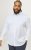 Jack & Jones ARMA LS Shirt White - Chemises - Chemises Grandes Tailles Hommes