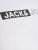 Jack & Jones CORP Logo Play 5 T-Shirt White - T-shirts - T-shirts Homme Grande Taille