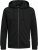 Jack & Jones Basic Sweat Zip Hood Black - Sweatshirts & hoodies - Sweatshirts/Hoodies grande taille homme