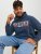 Jack & Jones CORP LOGO PLAY 4 Print Hoodie Navy Blazer - Sweatshirts & Hoodies - Sweatshirts/Hoodies grande taille homme