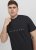 Jack & Jones STAR T-Shirt Black - T-shirts - T-shirts Homme Grande Taille