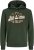 Jack & Jones 2 COL LOGO Hoodie Kombu Green - Sweatshirts & hoodies - Sweatshirts/Hoodies grande taille homme