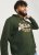 Jack & Jones 2 COL LOGO Hoodie Kombu Green - Sweatshirts & hoodies - Sweatshirts/Hoodies grande taille homme
