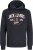 Jack & Jones 2 COL LOGO Hoodie Dark Navy - Sweatshirts & hoodies - Sweatshirts/Hoodies grande taille homme
