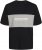 Jack & Jones LEGACY BLOCKING T-Shirt Black - T-shirts - T-shirts Homme Grande Taille