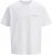 Jack & Jones Lington Crew Neck T-Shirt Bright White - T-shirts - T-shirts Homme Grande Taille