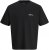 Jack & Jones Lington Crew Neck T-Shirt Black - T-shirts - T-shirts Homme Grande Taille