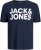 Jack & Jones CORP Logo T-Shirt Navy Blazer - T-shirts - T-shirts Homme Grande Taille