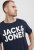 Jack & Jones CORP Logo T-Shirt Navy Blazer - T-shirts - T-shirts Homme Grande Taille