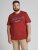 Jack & Jones JJELOGO TEE Red - T-shirts - T-shirts Homme Grande Taille