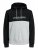 Jack & Jones JJEURBAN BLOCKING SWEAT Black - Sweatshirts & hoodies - Sweatshirts/Hoodies grande taille homme