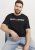 Jack & Jones Corp Logo Crew Neck T-Shirt Black - T-shirts - T-shirts Homme Grande Taille