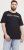 Jack & Jones Corp Logo Crew Neck T-Shirt Black - T-shirts - T-shirts Homme Grande Taille