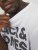 Jack & Jones CORP Logo T-Shirt White w Large Black Print - T-shirts - T-shirts Homme Grande Taille