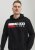 Jack & Jones CORP LOGO PLAY 4 Print Hoodie Black - Sweatshirts & hoodies - Sweatshirts/Hoodies grande taille homme