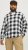 Jack & Jones Gingham L/S Shirt Whisper White - Chemises - Chemises Grandes Tailles Hommes