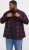 Jack & Jones Gingham L/S Shirt Dark Red - Chemises - Chemises Grandes Tailles Hommes