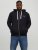 Jack & Jones JJSTAMP ZIP Hoodie Black - Sweatshirts & hoodies - Sweatshirts/Hoodies grande taille homme