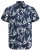 Jack & Jones JORCRAYON AOP Shirt Navy - Chemises - Chemises Grandes Tailles Hommes