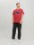 Jack & Jones JORJOSHUA T-shirt Red - T-shirts - T-shirts Homme Grande Taille