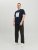 Jack & Jones JORJOSHUA T-shirt Navy - T-shirts - T-shirts Homme Grande Taille