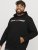 Jack & Jones CORP OLD LOGO REG FIT Hoodie Black - Sweatshirts & hoodies - Sweatshirts/Hoodies grande taille homme