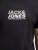 Jack & Jones Tarmac Branding Crew Neck T-Shirt Black - T-shirts - T-shirts Homme Grande Taille