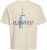 Jack & Jones Boston Photo Crew Neck T-Shirt Antique White - T-shirts - T-shirts Homme Grande Taille
