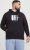 Jack & Jones Frederiksberg Box Script Hoodie Black - Sweatshirts & hoodies - Sweatshirts/Hoodies grande taille homme
