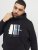 Jack & Jones Frederiksberg Box Script Hoodie Black - Sweatshirts & hoodies - Sweatshirts/Hoodies grande taille homme