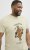Jack & Jones Anatomy Skull Crew Neck T-Shirt Antique White - T-shirts - T-shirts Homme Grande Taille
