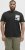 Jack & Jones Split Pocket Print T-Shirt Black - T-shirts - T-shirts Homme Grande Taille