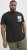 Jack & Jones Split Pocket Print T-Shirt Black - T-shirts - T-shirts Homme Grande Taille