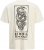 Jack & Jones Snake Crew Neck T-Shirt Antique White - T-shirts - T-shirts Homme Grande Taille