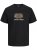 Jack & Jones Calma Crew Neck T-Shirt Black - T-shirts - T-shirts Homme Grande Taille