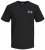 Jack & Jones JCOEDTN T-Shirt with Back Print Black - T-shirts - T-shirts Homme Grande Taille