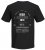 Jack & Jones JCOEDTN T-Shirt with Back Print Black - T-shirts - T-shirts Homme Grande Taille