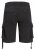 jack & Jones JPSTZEUS Cargo Shorts Black - Shorts - Shorts hommes grande taille