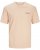 Jack & Jones Zekiel Crew Neck T-Shirt Peach Parfait - T-shirts - T-shirts Homme Grande Taille