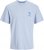 Jack & Jones Summer Vibes Crew Neck T-Shirt Chambray Blue - T-shirts - T-shirts Homme Grande Taille